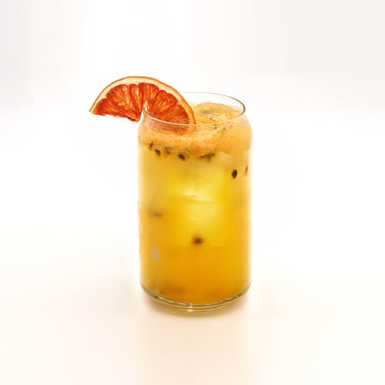 Iced Passion Fruit Soda