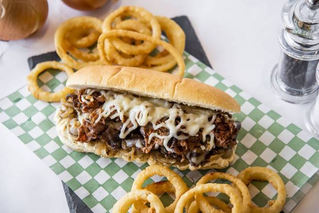 Cheesy Steak Burger