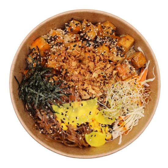 KT BOP ( Korean BBQ TOFU rice )