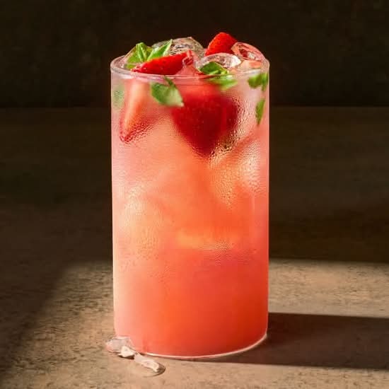 Strawberry Basil Lemonade
