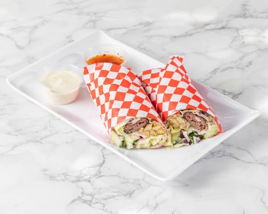 Shami Kabab Wrap