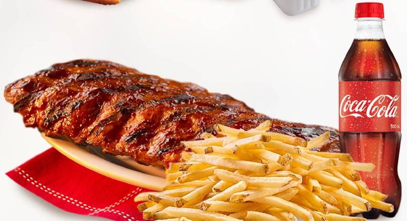 Half Baby Back Ribs combo Special
