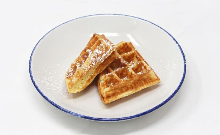 Half Belgian Waffle