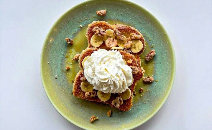 Banana-Walnut Crispy French Toast