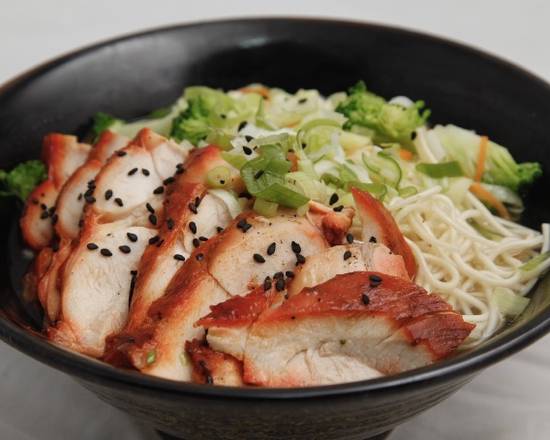 BBQ Chicken Noodle Soup