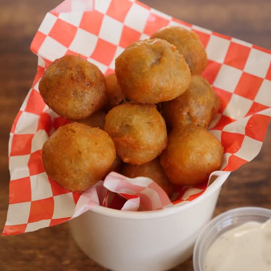 Battered Mushrooms