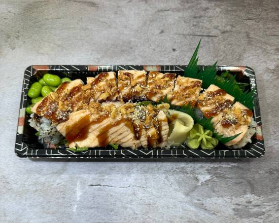 Salmon Teriyaki Roll (8 Pc)