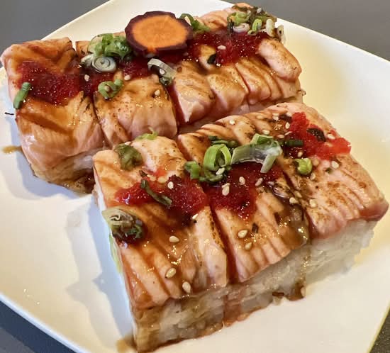 Aburi Hako Salmon