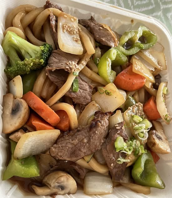 Beef Yaki Udon