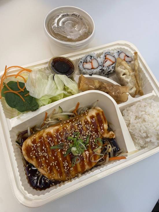 LBB03. Salmon Teriyaki Bento