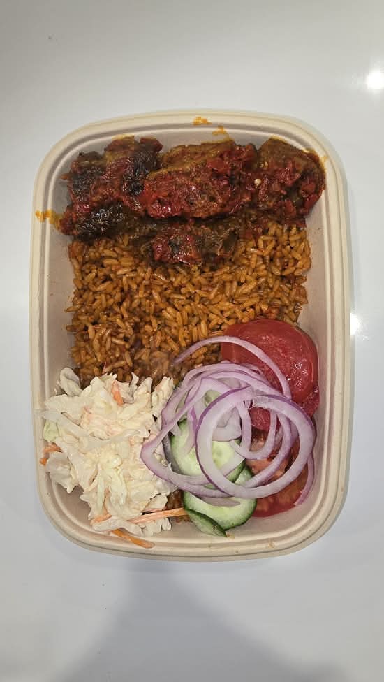 Peppered Beef + side