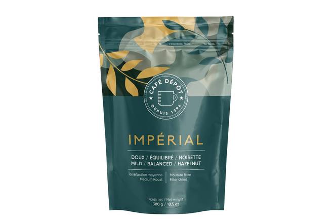 Mélange impérial 300 g mouture filtre/Imperial blend 300 g filter grind