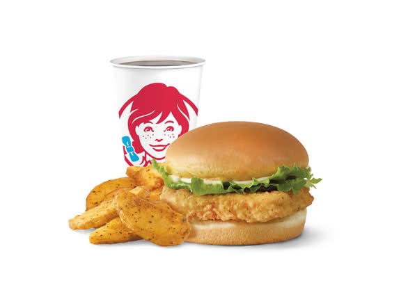Sandwich Au Poulet Croustillant / Crispy Chicken Sandwich Combo