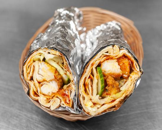 Fish Tikka Wrap