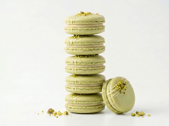 Pistachio- white chocolate - 6 pack