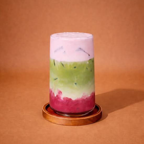 Iced Strawberry Matcha