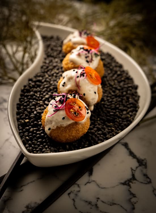 Mango Dahi Puri