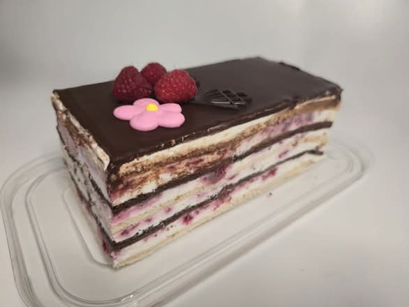 Sour Cream Raspberry Rectangle Cake (SCRRC)