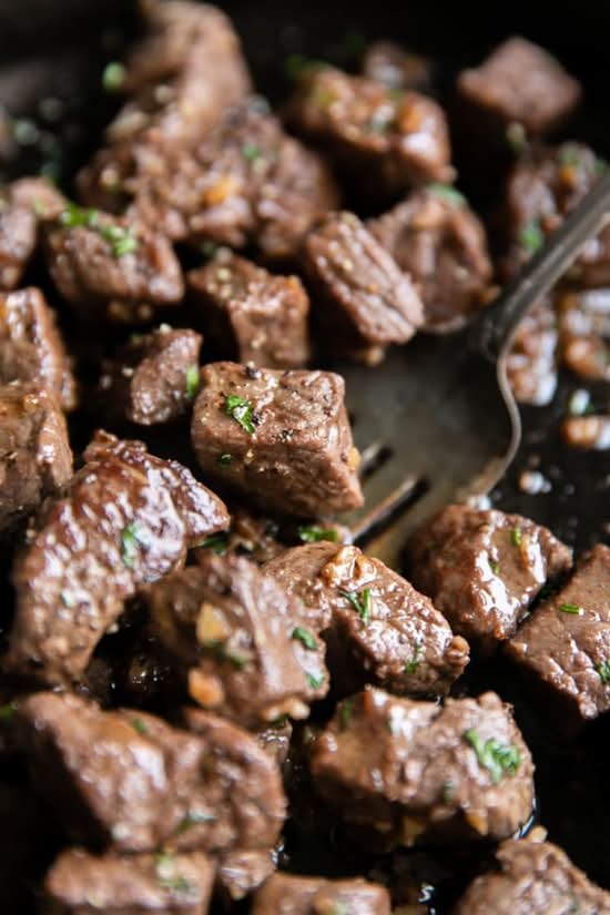 (R)Garlic Diced Beef