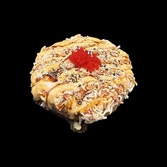 (R)Spicy Crab Meat Sushi Pizza