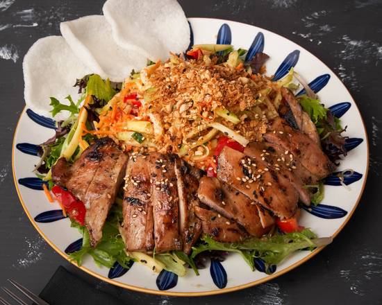 Salade de Mangue Régulier & Poulet Grillé / Regular Mango Salad & Grilled Chicken / Regular Salade Xoài Gà