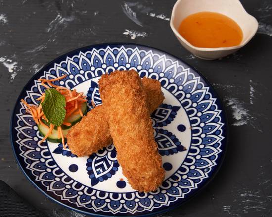 Rouleaux impériaux fruit de mer (2 mcx) / Imperial Seafood Rolls (2 Pcs) / Chả Giò Đồ Biển (2 cái)