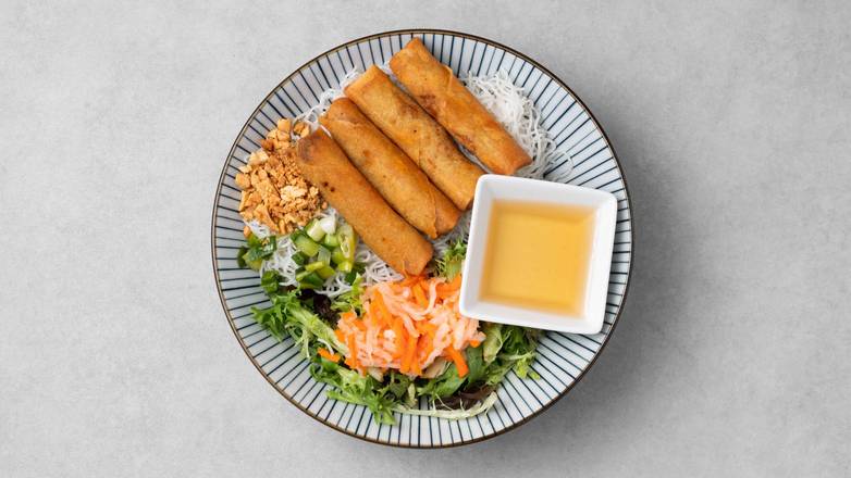 Rouleaux Impériaux aux Porc avec Vermicelle/ Pork Imperial Rolls with Vermicelli / Bún Chả Giò Heo