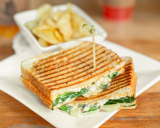 Spinach Dip Panini