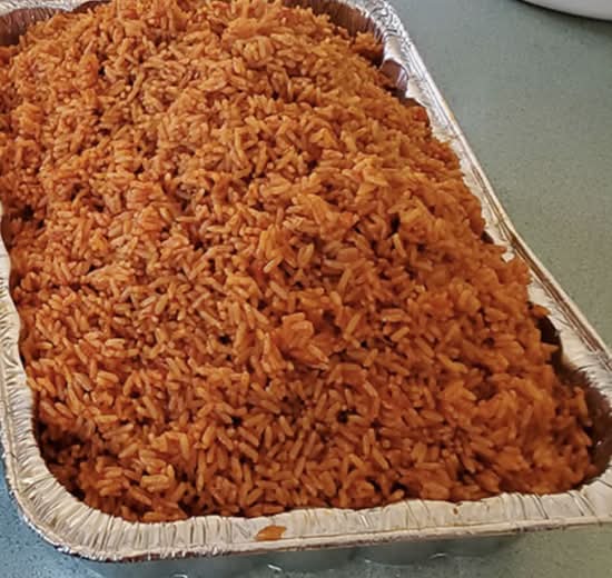 Big Jollof RIce Tray