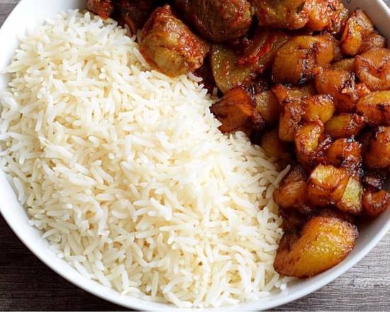 White Rice and Beef