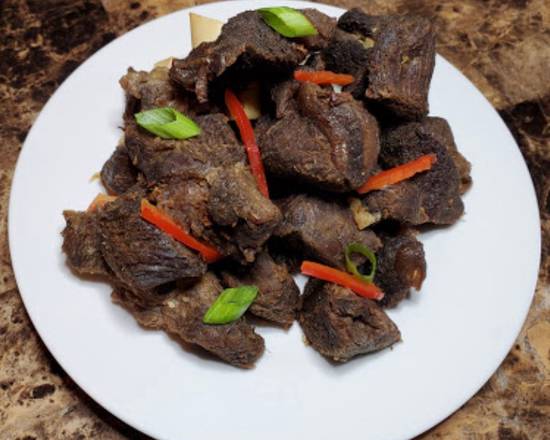 Fried Goat Meat