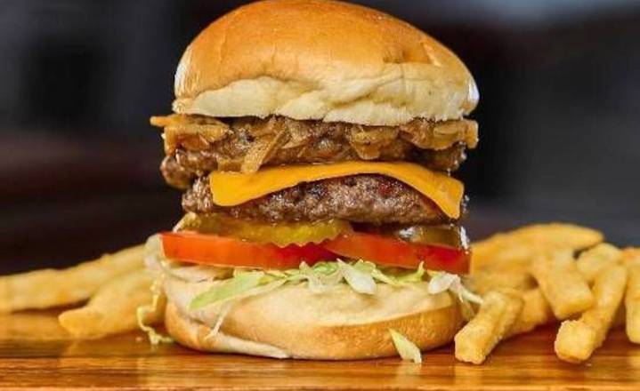 MUSHROOM SWISS BURGER