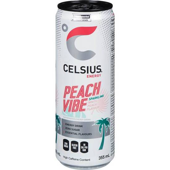 Celsius Peach Vibe