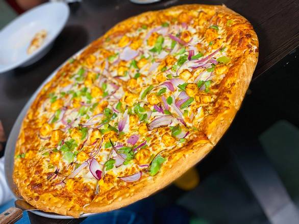 Paneer Tikka Masala Pizza