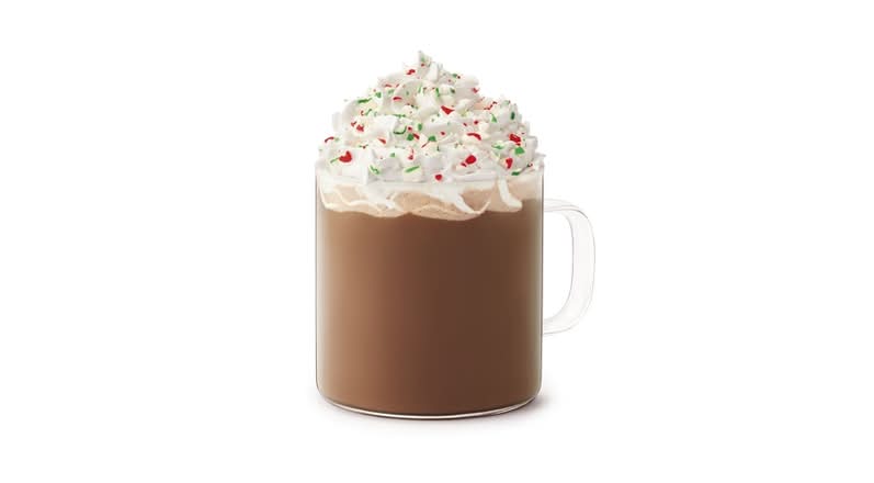 Candy Cane Hot Chocolate