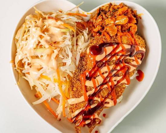Pork Cutlet Rice Bowl 돈까스 컵밥