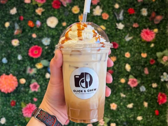 Iced Caramel Latte