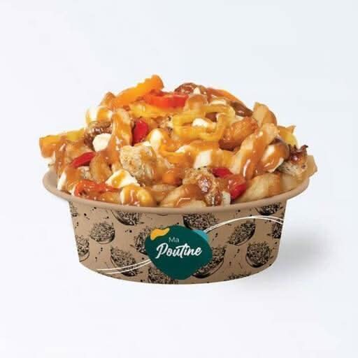 Grande poutine poulet / Large Chicken Poutine