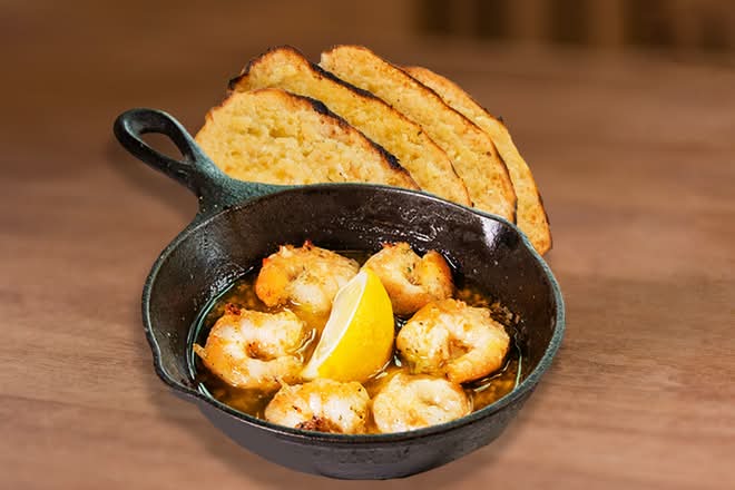 Baked Garlic Prawns