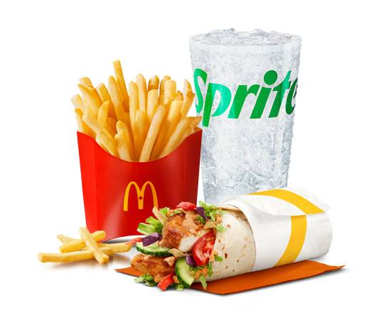 Trio McWrap poulet grillé et sauce chipotle crémeuse [890-1100 Cal]