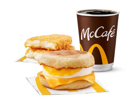 Trio McMuffin avec œuf et fromage [430.0 Cal]