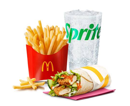 Trio McWrap Chili doux avec poulet croustillant [940-1150 Cal]