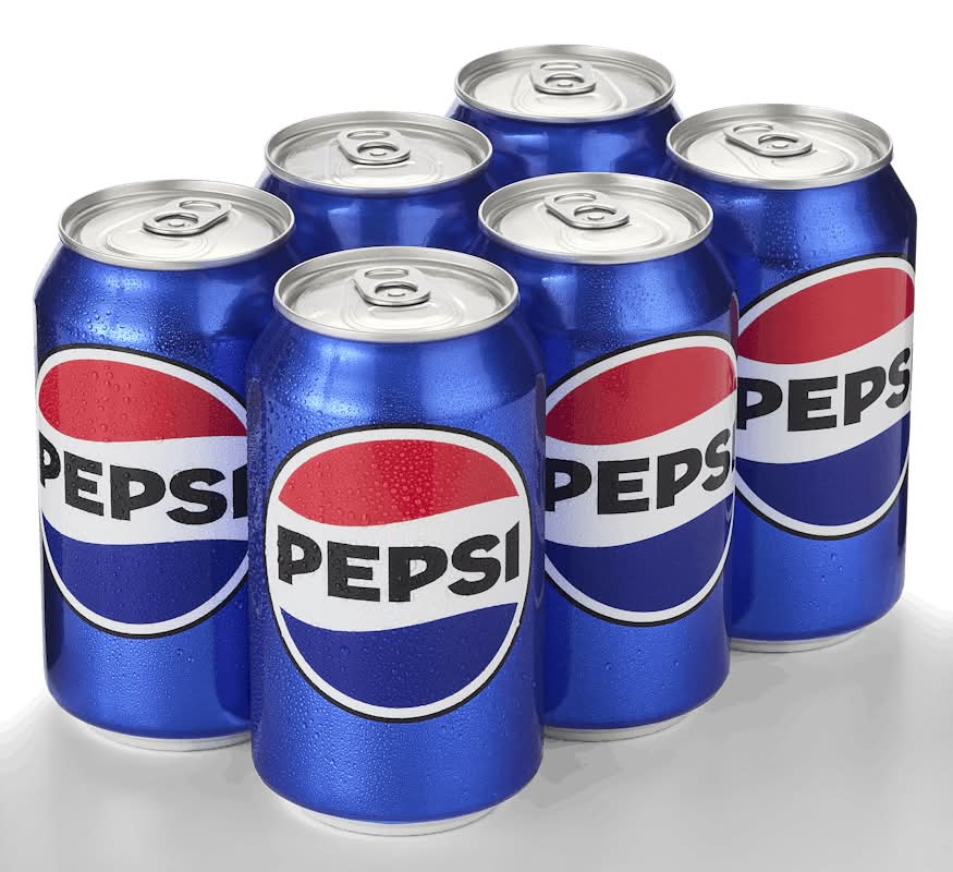Emballage de 6 boissons gazeuses en canette / 6-pack of pop can (355ml)