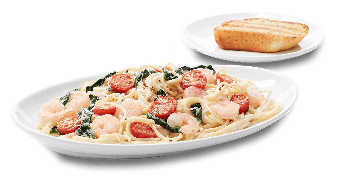 Spaghetti Alfredo aux crevettes et au parmesan / Parmesan Shrimp Alfredo