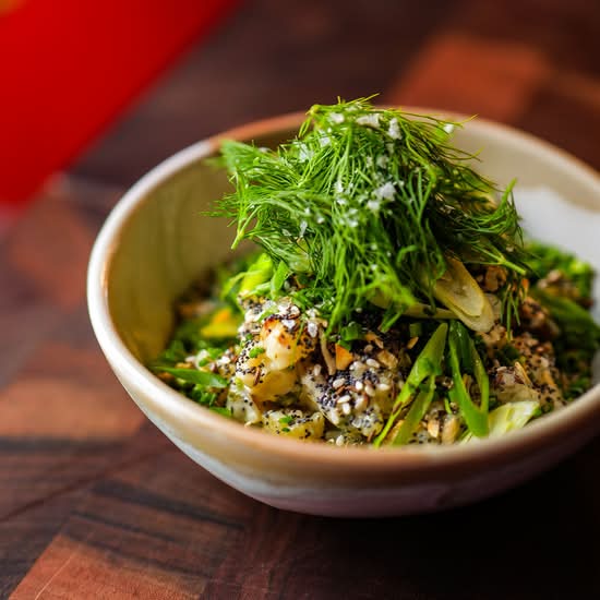Salade de pommes de terre / Smashed Potato Salad