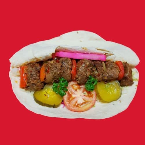 Two Lamb Kebab Wrap