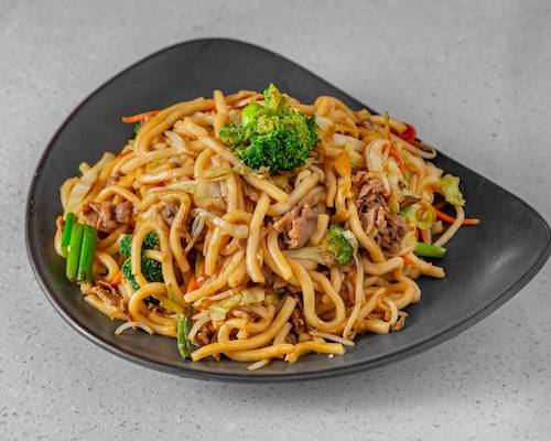 CH16 Beef Fried Udon