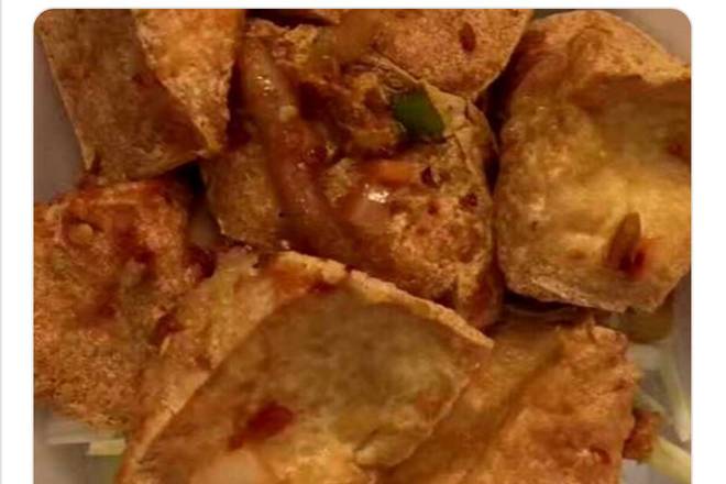 Spice salt pepper tofu(spicy)