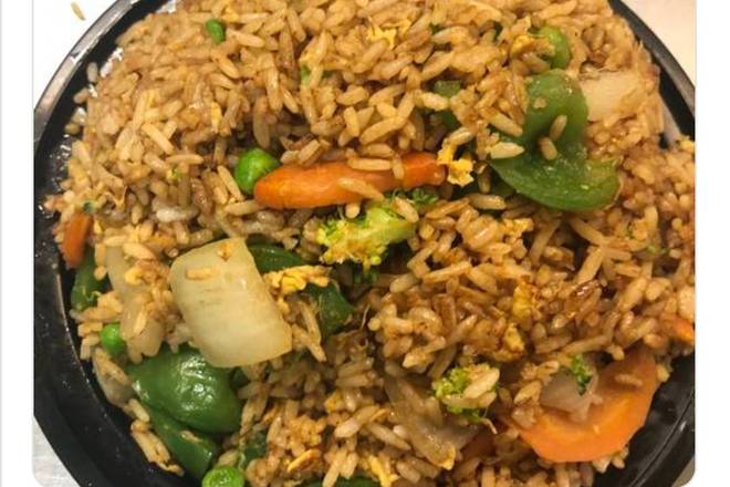 large vegetable fried rice