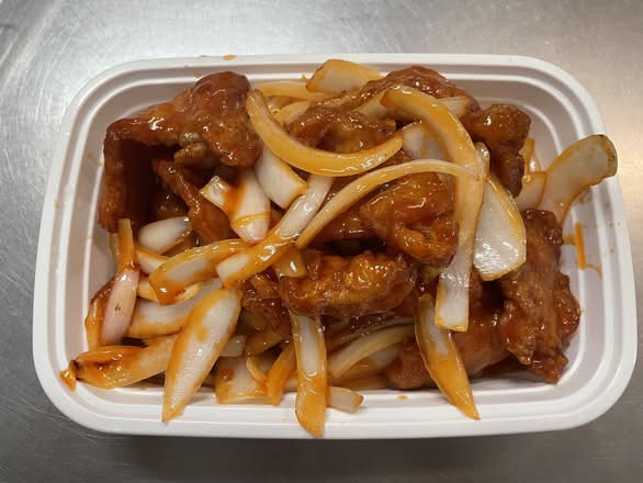 sweet sour pork chops
